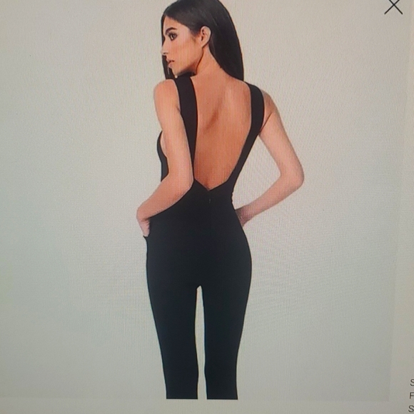 Bebe lace up romper - Picture 3 of 5